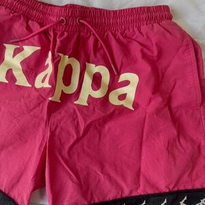 Kappa Pink and Black Men Shorts